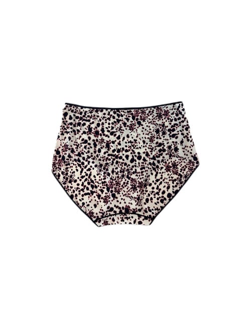 Jockey Woman No Panty Line Promise Micro Full Brief, Appaloosa Spot product photo View 02 L