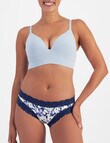 Jockey Woman Parisienne Cotton Bikini Brief, 2-Pack, Brushstrokes product photo View 03 S