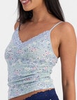 Jockey Woman Parisienne Cotton Cami, Prairie Moon product photo View 02 S
