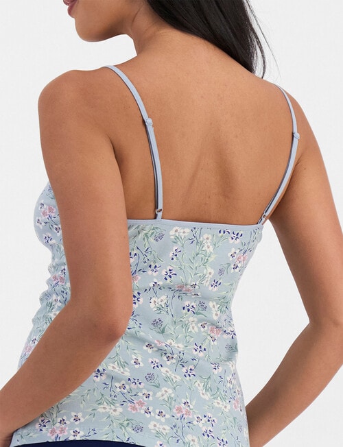 Jockey Woman Parisienne Cotton Cami, Prairie Moon product photo View 03 L