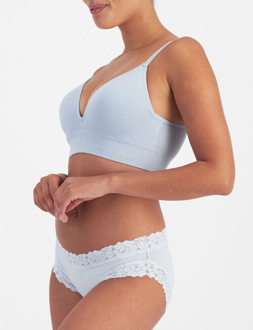 Jockey Woman Parisienne Cotton Bikini Brief, 2-Pack, Brushstrokes product photo View 07 L