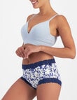 Jockey Woman Parisienne Cotton Full Brief, 2-Pack, Brushstrokes product photo View 04 S
