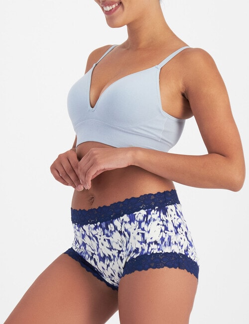 Jockey Woman Parisienne Cotton Full Brief, 2-Pack, Brushstrokes product photo View 04 L