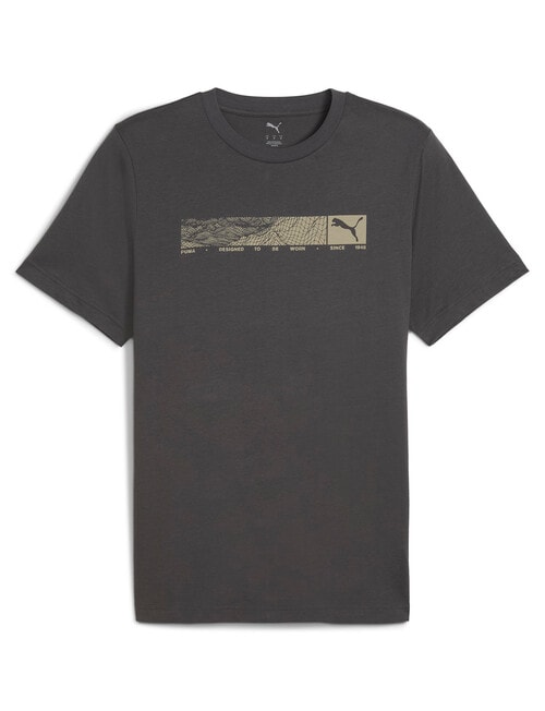 Puma Puma Tech Graphic Tee, Dusky Gray product photo