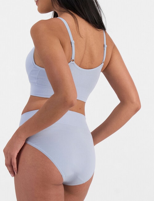 Jockey Woman Skimmies Modal Hi Cut Brief, Moon Ray product photo View 03 L