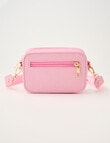 Mac & Ellie Glitter Cross Body Bag, Baby Pink product photo View 02 S