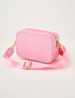 Mac & Ellie Glitter Cross Body Bag, Baby Pink product photo View 03 S
