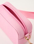 Mac & Ellie Glitter Cross Body Bag, Baby Pink product photo View 06 S