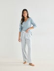Whistle Sleep Henley Top, Mint product photo View 03 S
