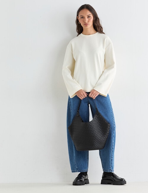 Mineral Alba Long Sleeve Tee, Ivory product photo View 07 L