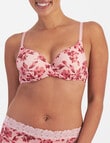 Jockey Woman Parisienne Micro T-Shirt Bra, Desert Bloom, B-E product photo