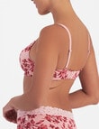 Jockey Woman Parisienne Micro T-Shirt Bra, Desert Bloom, B-E product photo View 03 S