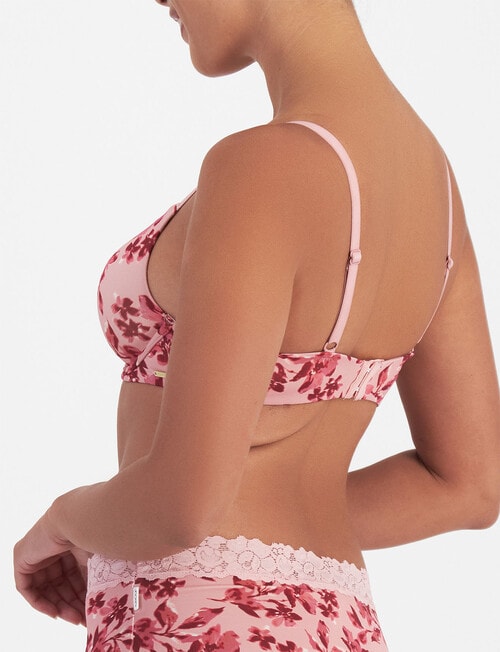 Jockey Woman Parisienne Micro T-Shirt Bra, Desert Bloom, B-E product photo View 03 L