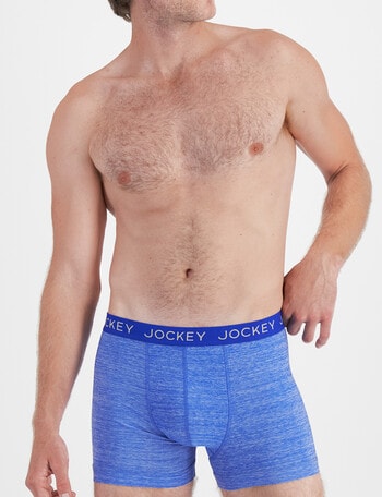 Jockey Miami No Ride Up Trunk, Electric Blue Lantern Fish product photo