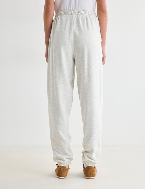 Zest Lounge Loop Back Jogger, Oat Melange product photo View 02 L