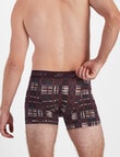 Jockey No Ride Up Cotton Print Trunk, Tartanesque Plum product photo View 03 S