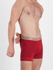 Jockey No Ride Up Cotton Grip Trunk, Ruby Spice product photo View 02 S