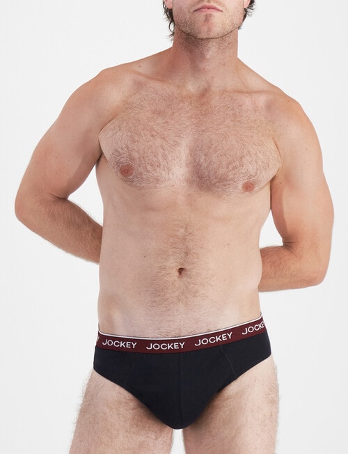 Jockey Hipster Brief, 4-Pack, Forest Bed, Fresh Mulberry, Black & Steel Waters product photo