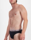 Jockey Hipster Brief, 4-Pack, Forest Bed, Fresh Mulberry, Black & Steel Waters product photo View 03 S