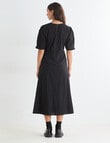 Mineral Nelly Dress, Black product photo View 02 S
