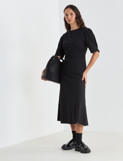 Mineral Nelly Dress, Black product photo View 03 L