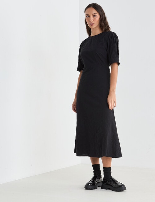 Mineral Nelly Dress, Black product photo View 05 L