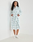 Zest Sleep Check Robe, Soft Pistachio product photo View 03 S