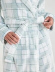 Zest Sleep Check Robe, Soft Pistachio product photo View 06 S