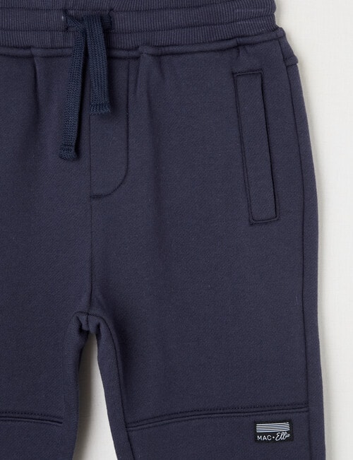 Mac & Ellie Knee Panel Trackpant, Navy product photo View 02 L