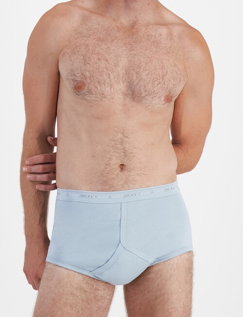 Jockey Y-Front Brief, 2-Pack, James Dean Navy & Moon Ray Pale Blue product photo