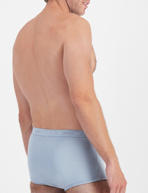 Jockey Y-Front Brief, 2-Pack, James Dean Navy & Moon Ray Pale Blue product photo View 03 L