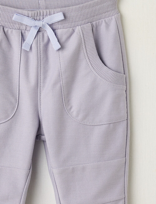 Teeny Weeny Essentials Track Pant, Lilac product photo View 02 L