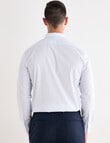 Laidlaw + Leeds Geo Grid Print Long Sleeve Shirt, Light Blue product photo View 02 S