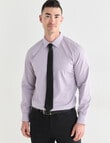 Laidlaw + Leeds Gingham Check Long Sleeve Shirt, Purple product photo