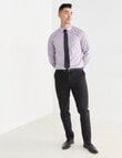 Laidlaw + Leeds Gingham Check Long Sleeve Shirt, Purple product photo View 03 S