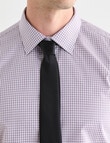 Laidlaw + Leeds Gingham Check Long Sleeve Shirt, Purple product photo View 04 S