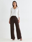 Whistle Lightweight V-Neck Jumper, Winter White product photo View 03 S