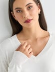 Whistle Lightweight V-Neck Jumper, Winter White product photo View 04 S