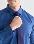 Laidlaw + Leeds Geo Print Long Sleeve Shirt, Slate Blue product photo View 04 S