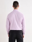 Laidlaw + Leeds Long Sleeve Stretch Shirt, Lilac product photo View 02 S
