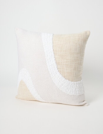 M&Co Onde Embroidered Cushion product photo