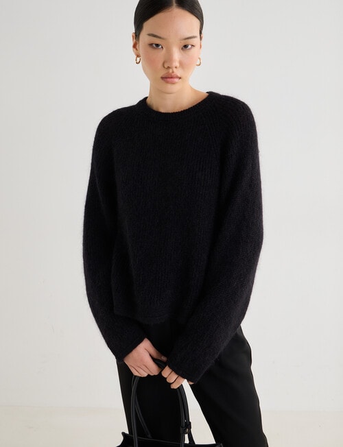State of play Robin Sweater, Black product photo