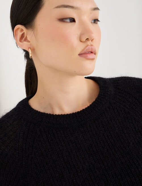 State of play Robin Sweater, Black product photo View 04 L