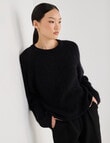 State of play Robin Sweater, Black product photo View 05 S