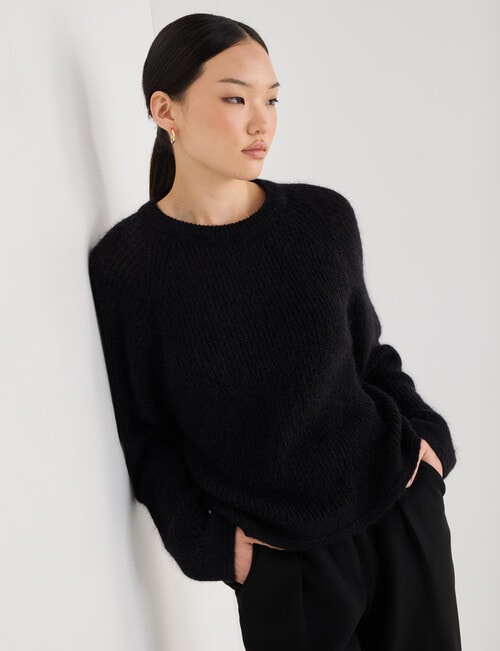 State of play Robin Sweater, Black product photo View 05 L