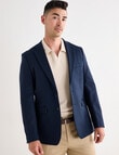 Laidlaw + Leeds Cotton Stretch Blazer, Navy product photo View 07 S