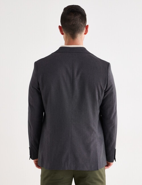 Laidlaw + Leeds Cotton Linen Blend Blazer, Black product photo View 02 L