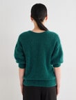 State of play Antoine Luxe Knitwear Sweater, Teal product photo View 07 S