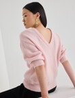 State of play Antoine Luxe Knitwear Sweater, Rose Quartz product photo
