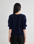 State of play Antoine Luxe Knitwear Sweater, Midnight product photo View 02 S